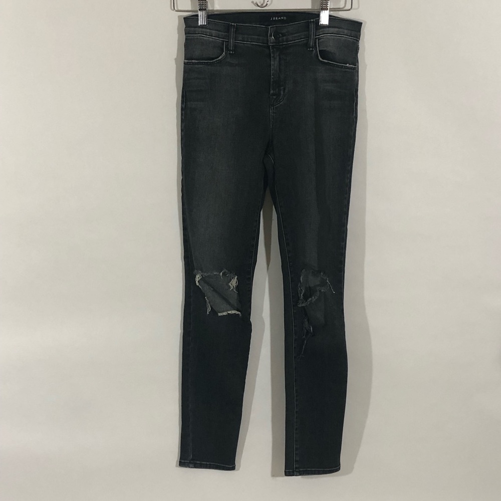 J Brand‎ Ripped Knee Skinny Jeans Size 27
